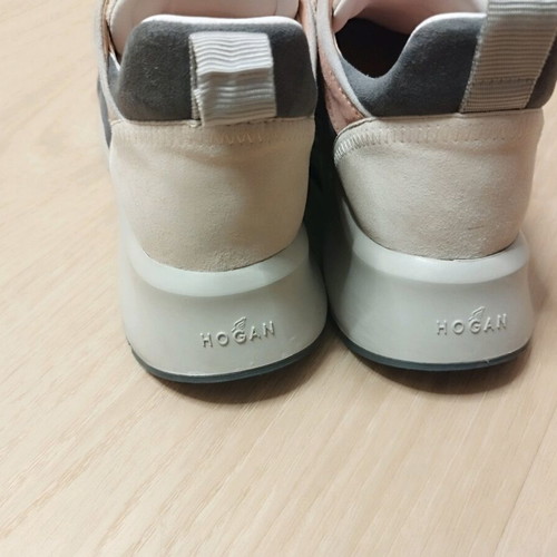 Hogan athletic shoes like new, size 36, gray pink