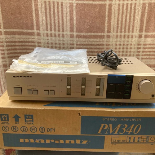 Marantz PM 340 amplifier 1984 new in original box