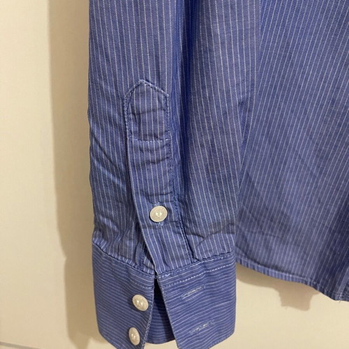 Dolce & Gabbana slim fit shirt blue with white stripe like new, size S/M