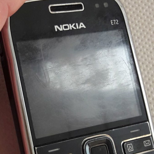 Nokia E72-1 mobile phone, made in Finland