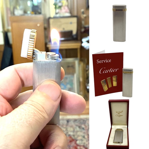 Cartier lighter in excellent condition with service guarantee