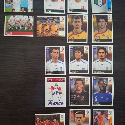 Panini Stickers Euro 2008 like new, printed in Italy and Brazil editions