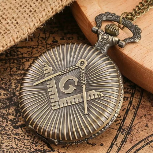 Masonic pocket watch new