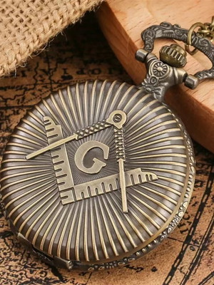 Masonic pocket watch new