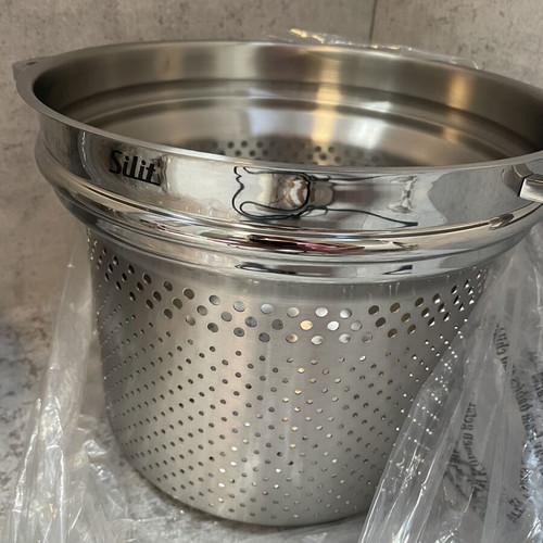 Silic Quadro 24cm Pastapot pasta pot, stainless steel