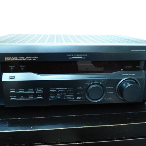 Sony STR-DE445 multichannel receiver used with remote control