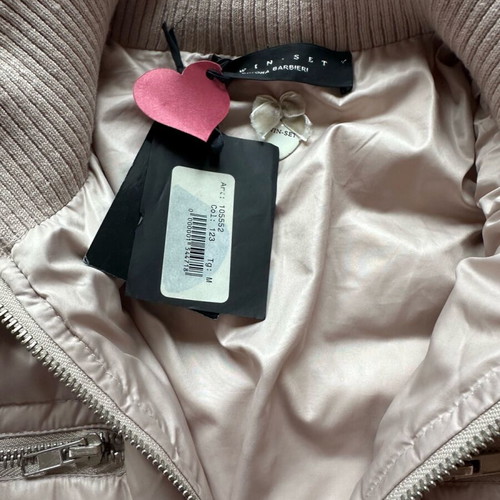 Twin-set by Simona Barbieri down jacket like new, beige, size M