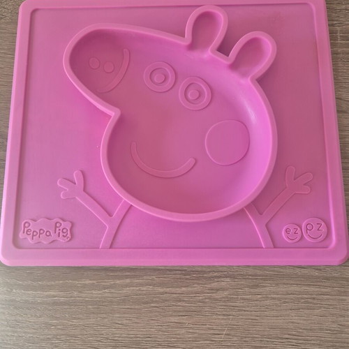 Peppa Pig Silicone Plate like new, Limited Edition