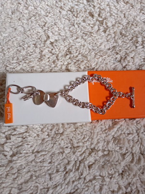 Folli Follie silver bracelet with bow new