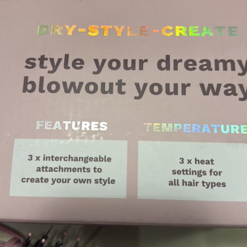 Mermaid Hair Blow Dry Brush like new