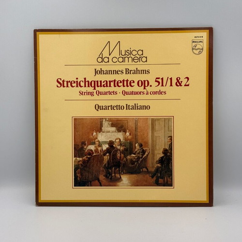 Johannes Brahms Streichquartette Op. 51/1 & 2 vinyl used