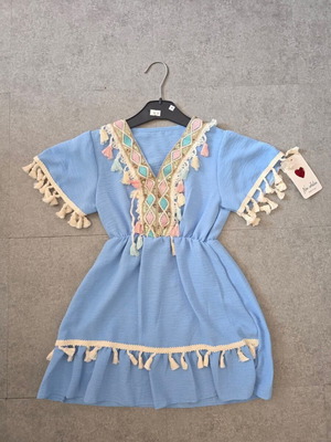 Ibiza dress size 146/52 turquoise new