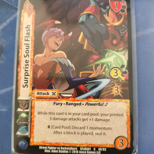 Surprise Soul Flash UFS CCG single card new