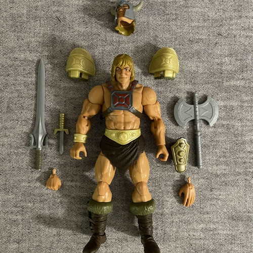 Masters of the Universe New Eternia action figures set like new