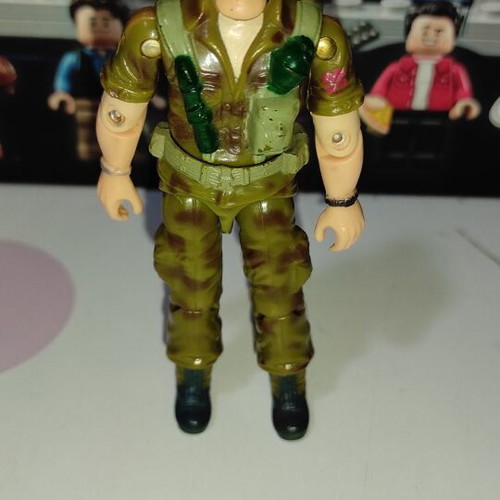 G.I.JOE Footloose (v1) 1985 Hasbro used figure with equipment