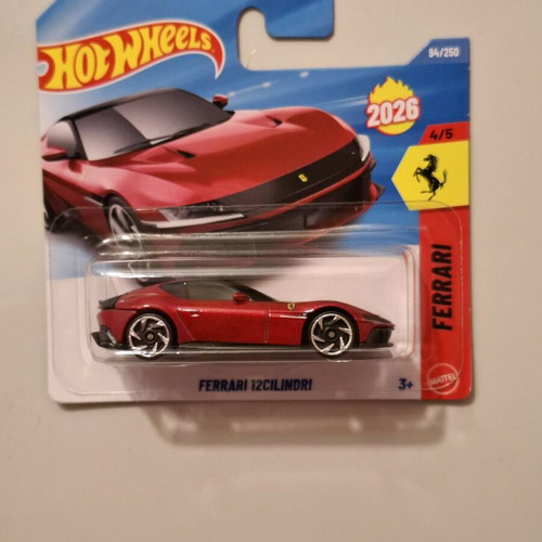 Ferrari 12CILINDRI Hot Wheels new