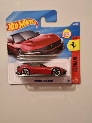 Ferrari 12CILINDRI Hot Wheels new
