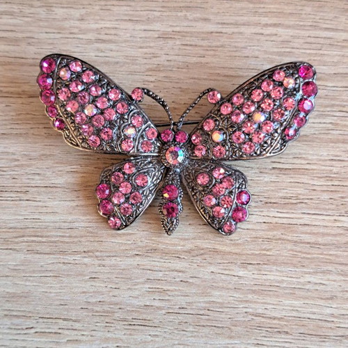 Butterfly brooch