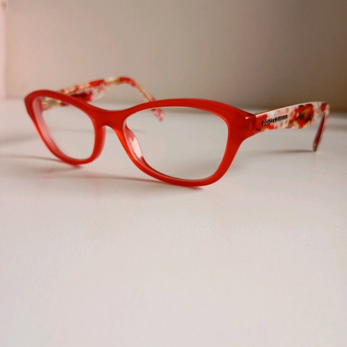 D&G children's prescription glasses used, red for girls