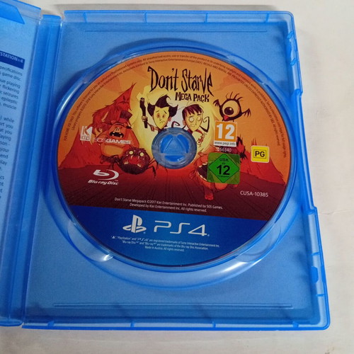 Don't Starve Mega Pack PS4 game used, action simulation strategy