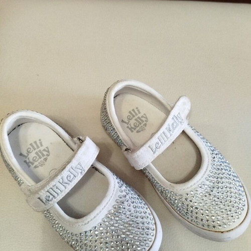Lelli Kelly ballerinas size 24 like new, white