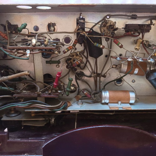 Vintage Radio Siera Model SA 1030b used, Bakelit case 1956