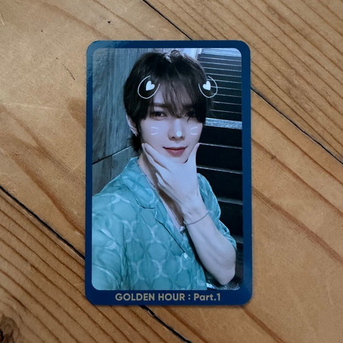 Ateez Yeosang Golden Hour Part 1 Kpop photo card