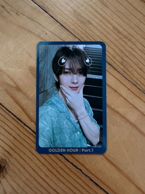 Ateez Yeosang Golden Hour Part 1 Kpop photo card