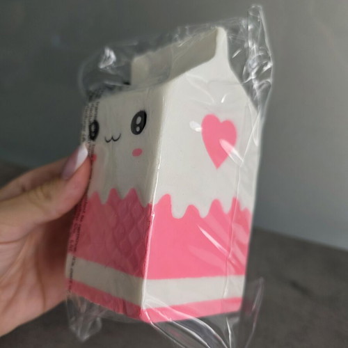 Milk squishy, large size, cute