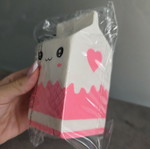 Milk squishy, large size, cute
