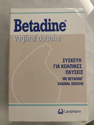 Lavipharm Betadine Vaginal Douche for Intimate Cleansing