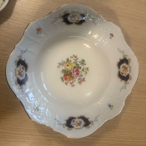 Vintage porcelain dishes in excellent condition