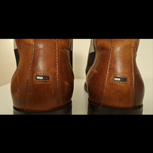 Tommy Hilfiger ankle boots used, camel, size 40