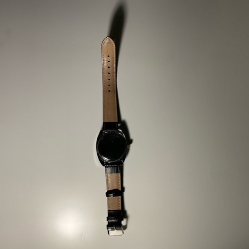 Jsj analog watch with Braille for visually impaired, new, black and blue