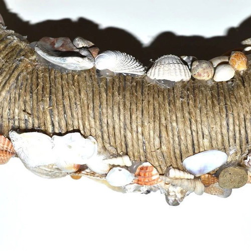 Seashell decorative wreath new