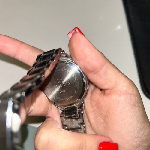 Curren women's watch silver like new