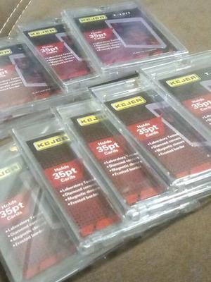 KEJEA Magnetic Card Case Holder Set 9 Pieces New