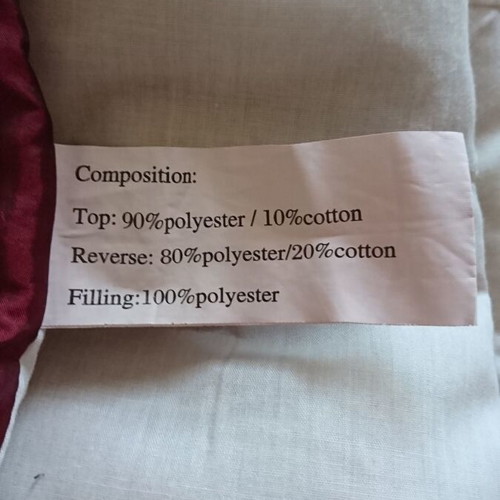 Bed quilt like new with pillowcases for double bed