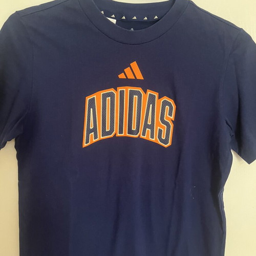 Adidas kids t-shirt size 13-14, like new, blue