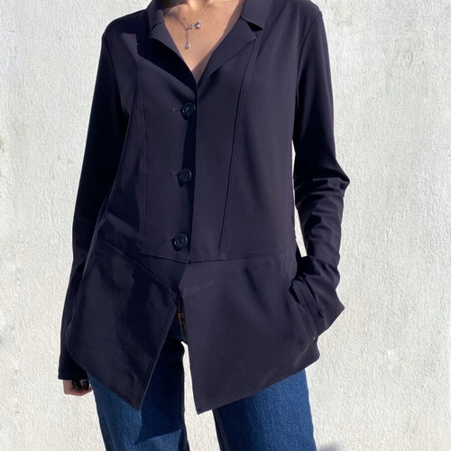Blazer Marithé & François Girbaud blue, like new, size L