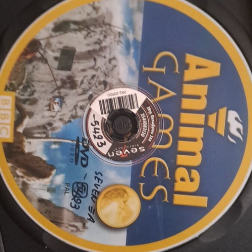 Animal Games DVD употребяван, приключенски документален с субтитри
