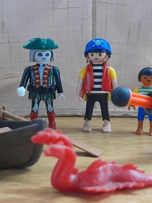 Playmobil 4164 Pirates used collectible Christmas set 2011