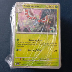 143 κάρτες Pokemon (PAR) μονές όχι διπλές είναι μόνο common