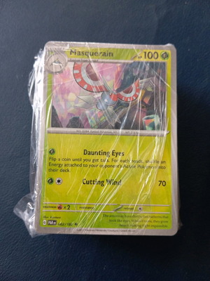 143 κάρτες Pokemon (PAR) μονές όχι διπλές είναι μόνο common