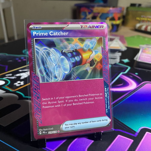 Prime Catcher Pokémon Card like new
