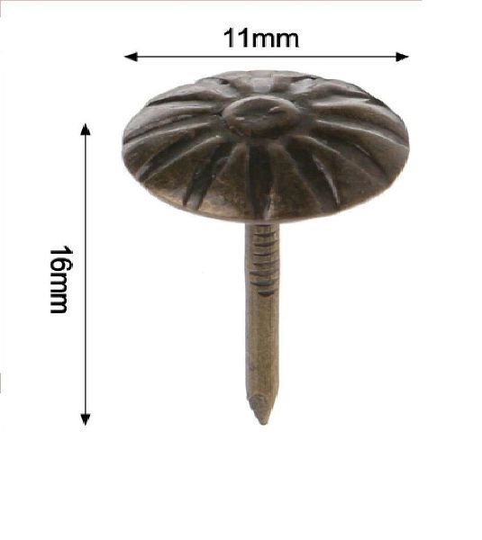  metallika diakosmitika karfia antike strongila 11x16 mm (10 tem.)