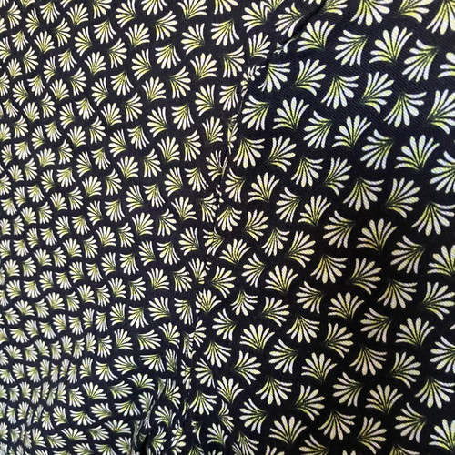 Shirt medium black with green flower like new