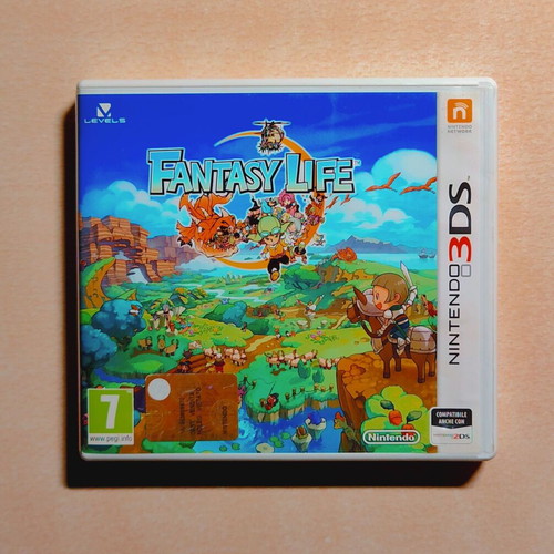 Fantasy Life Nintendo 3DS game used, RPG simulation