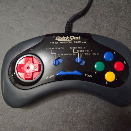 Quickshot QS-160 controllers for SNES Super Nintendo used, pack of 2