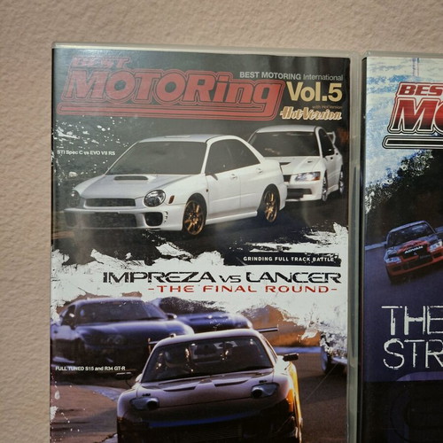 3 Best Motoring collectible car DVDs like new